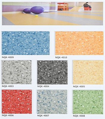 pvc地板卷材地膠復合塑膠地板革商用工程加厚純色舞蹈學校幼兒園